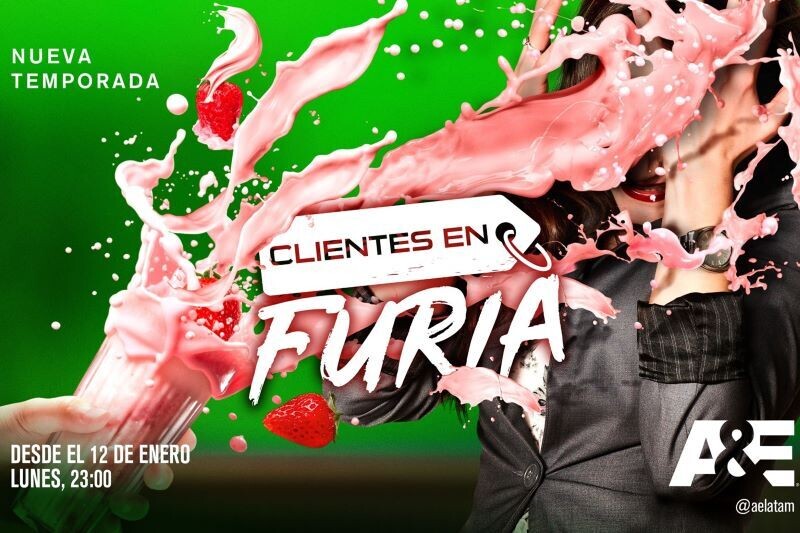 A&E宣布《愤怒的客户》第三季在拉丁美洲首播