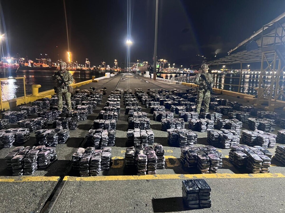 巴拿马查获逾5吨毒品