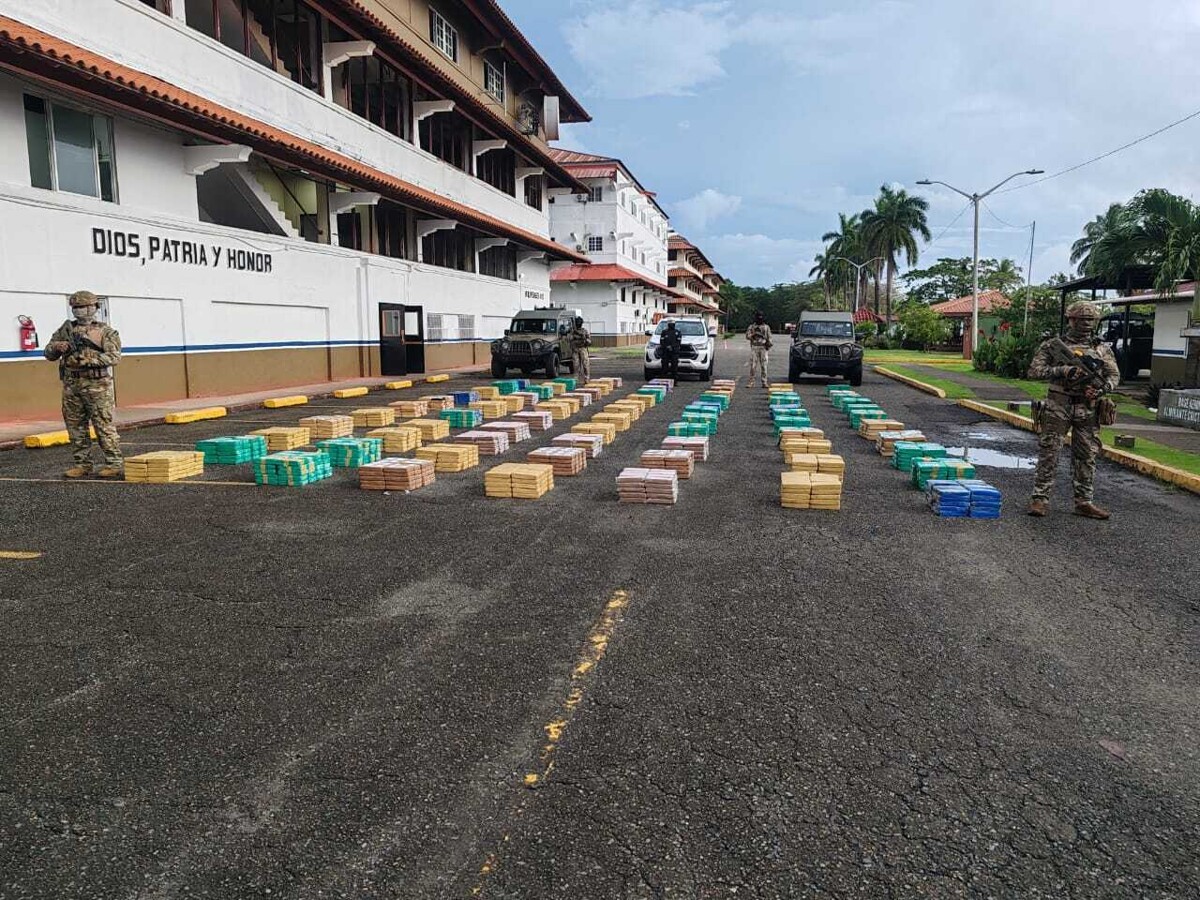 Panama Seizes Over 3 Tons of Drugs Headed to Europe