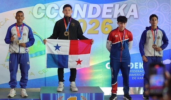 Panamanian Karateka Edgardo Torres Wins Gold at Central American Championships
