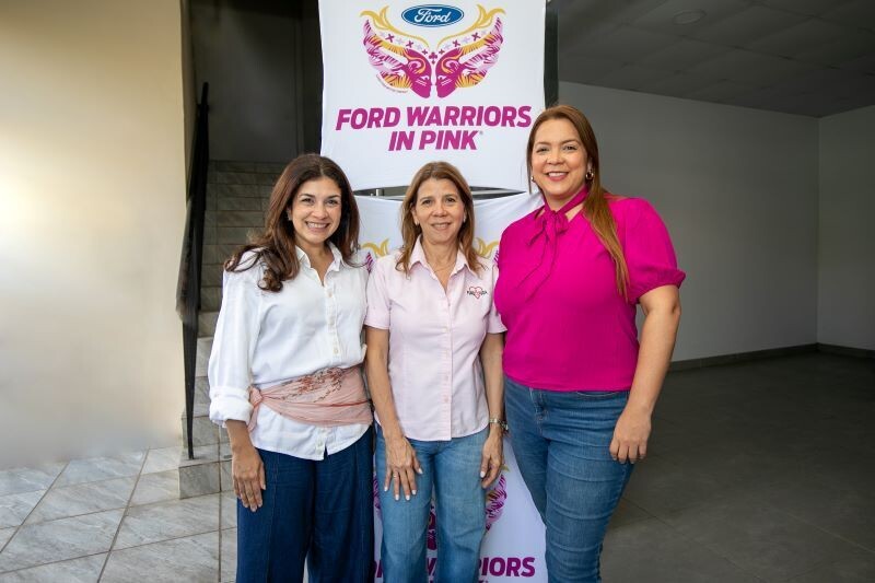 Ford and FundAyuda launch the third Rosa Clinic for breast cancer detection
