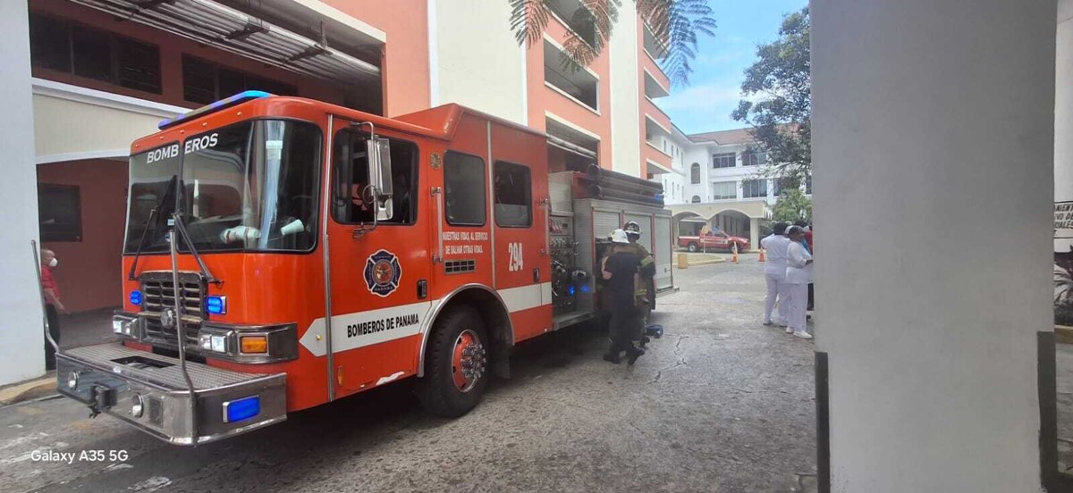 Strong explosion at Santo Tomás Hospital
