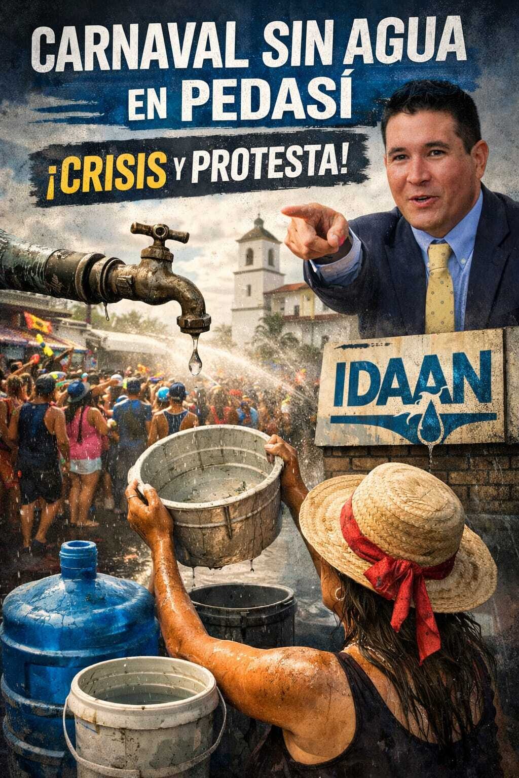 狂欢节缺水：佩达西的水危机