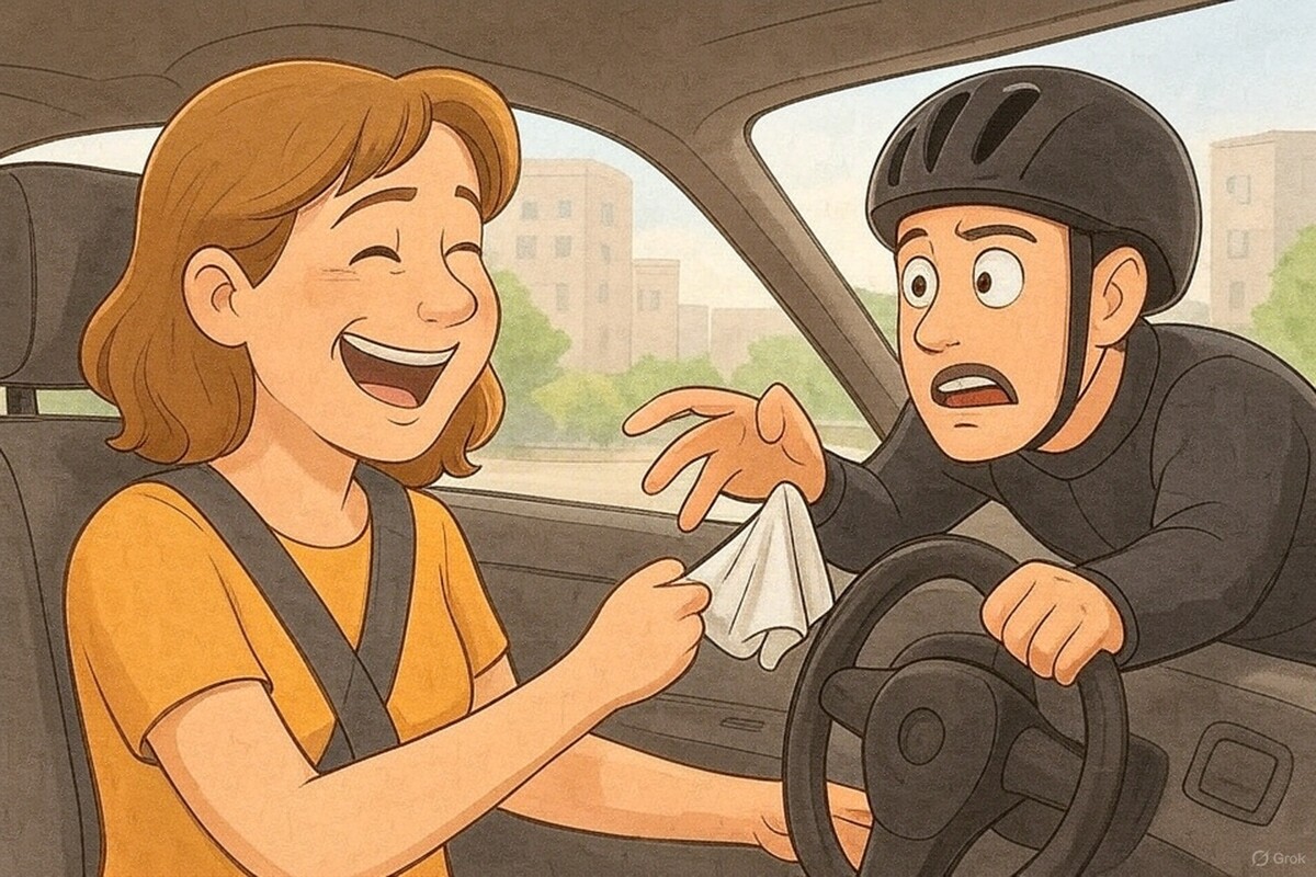 Вор украл платок с соплями, приняв его за телефон