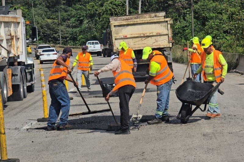 Road safety improved on Arraijancito bridge after maintenance works