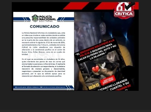 Two Dogs Die in Police Confrontation in Panama