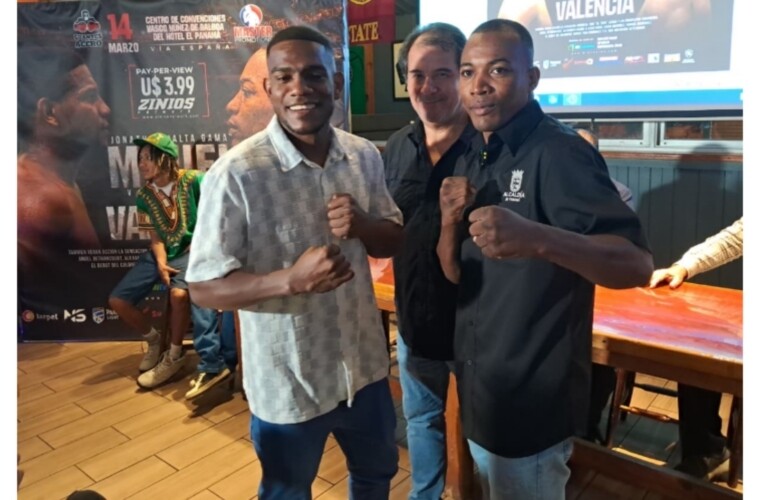 Panama boxing card officially presented