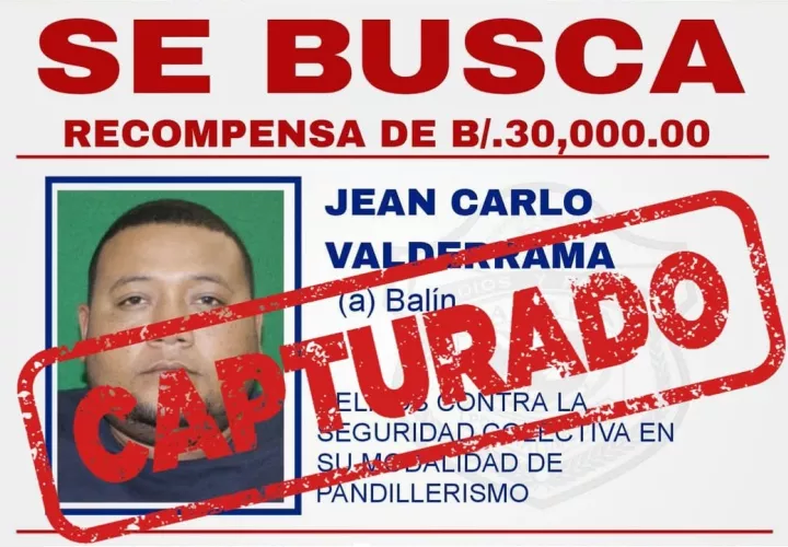‘Balín’ Captured in Medellín Colombia: ‘Most Wanted’ for Gang Activity in Panama
