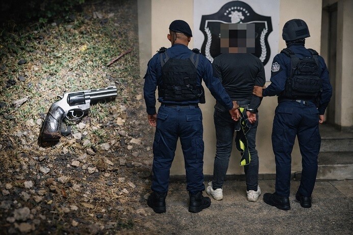 科隆男子因非法持枪被捕