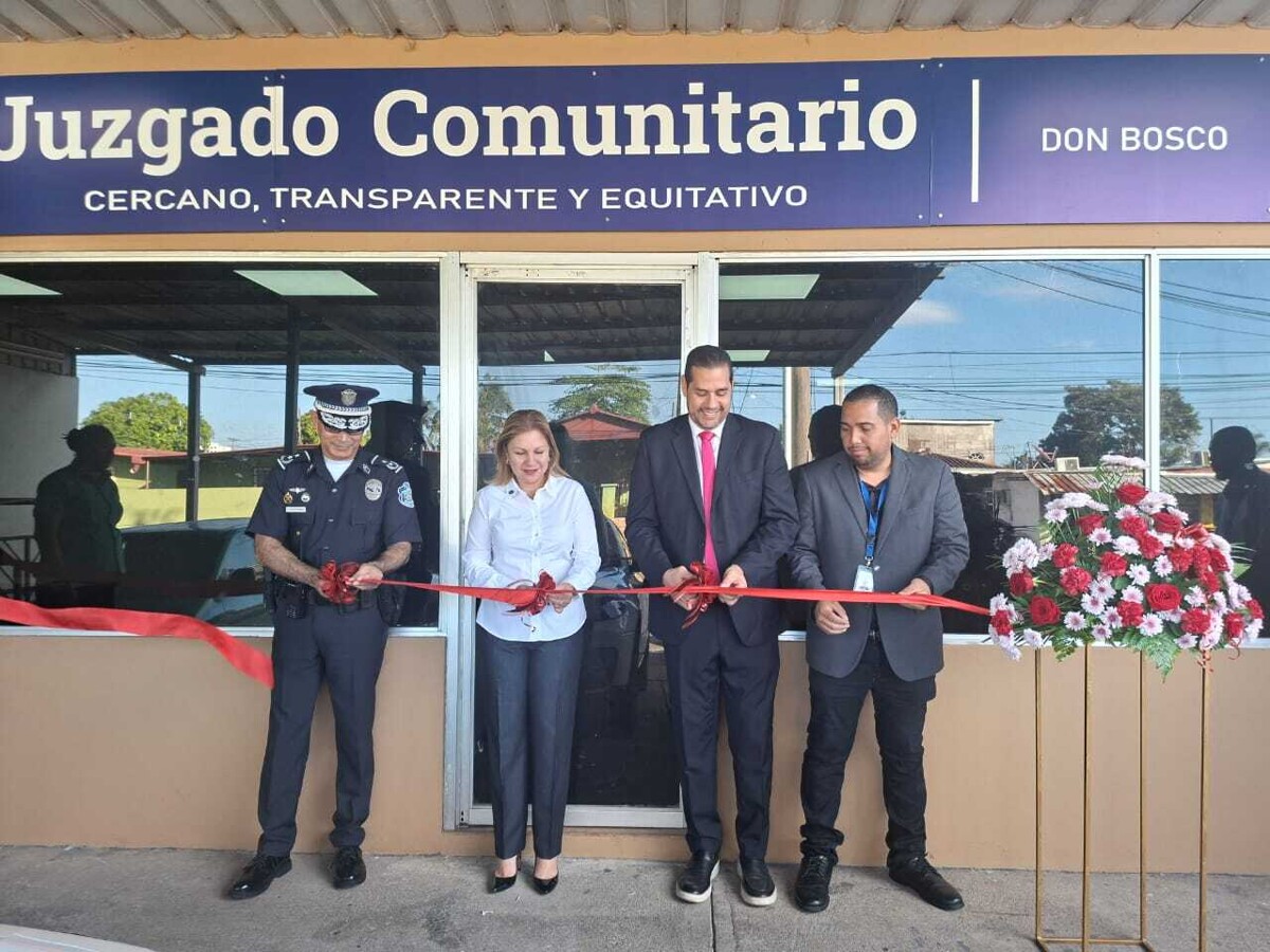 First Community Court Inaugurated in Panama