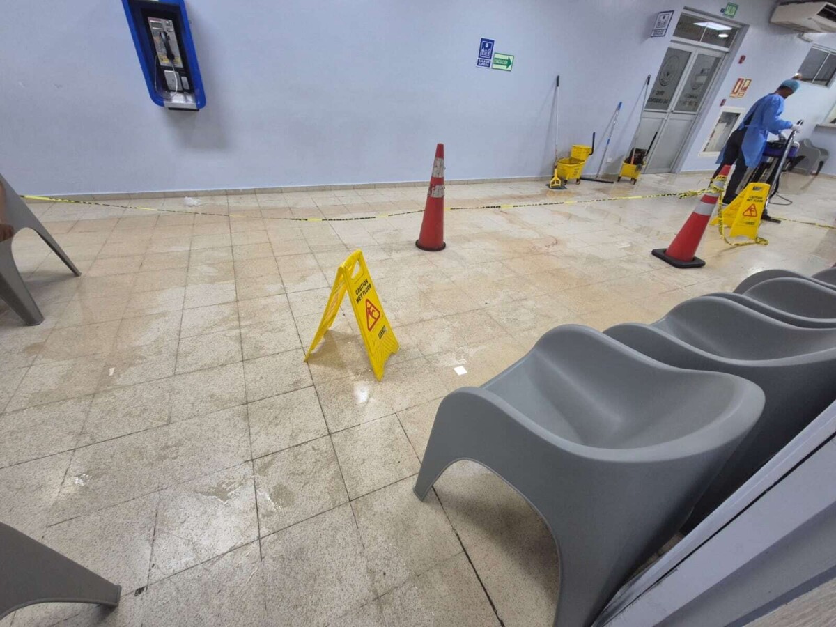 巴拿马医院发生漏水事件