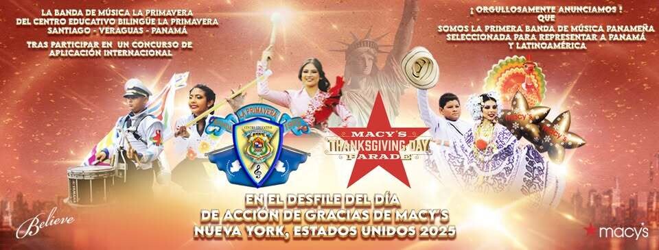 Panama's Band Makes Macy's Thanksgiving Day Parade Debut