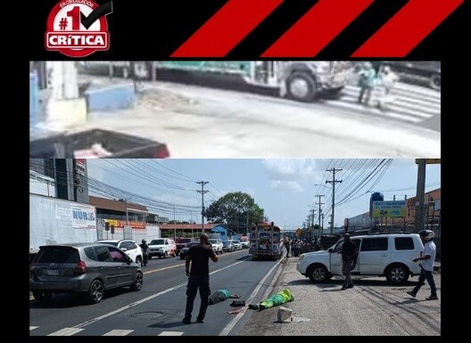 Two Sweepers Run Over in Panama