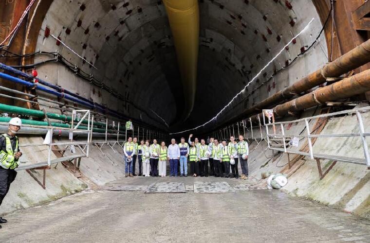 Underground Section of Panama Metro Line 3 Crosses Canal, 45% Complete