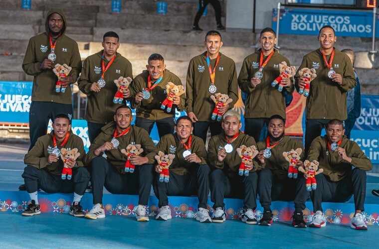 Panama wins silver in men's futsal at Bolivarian Games