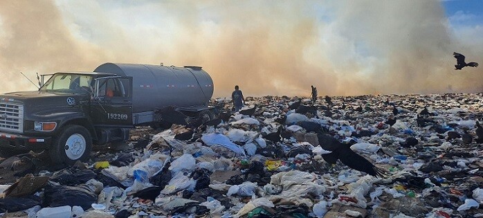 Fire at Penonomé Landfill