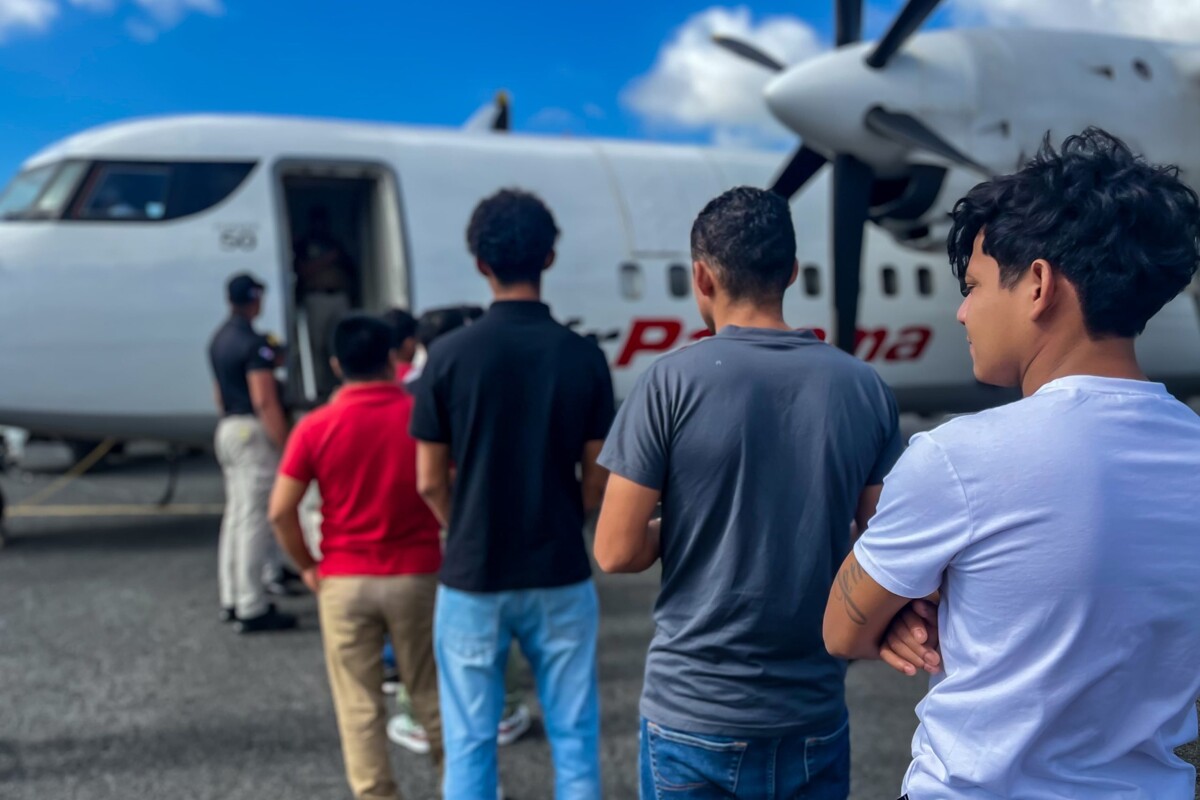 Deportation of 33 Nicaraguans from Panama