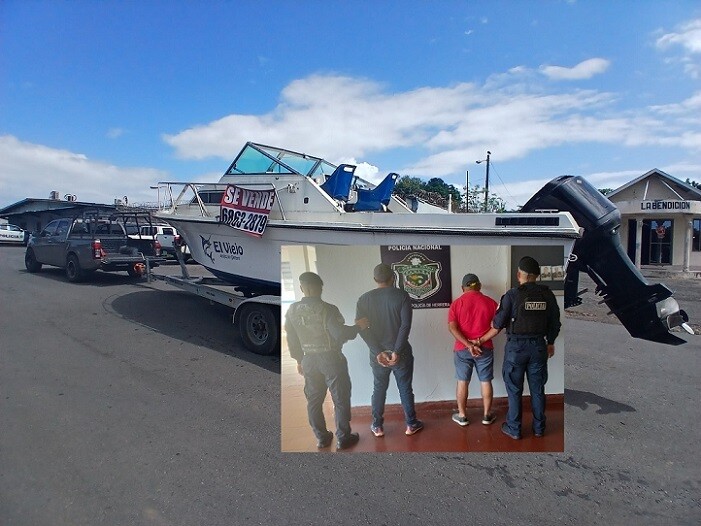 Two Men Apprehended in Panama for Stealing $40,000 Boat