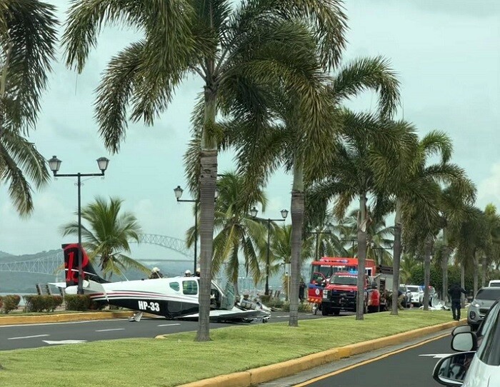 Plane Crash in Panama: Two Injured After Emergency Landing