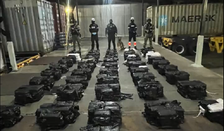 Власти Панамы изъяли крупную партию наркотиков, направлявшуюся в Испанию