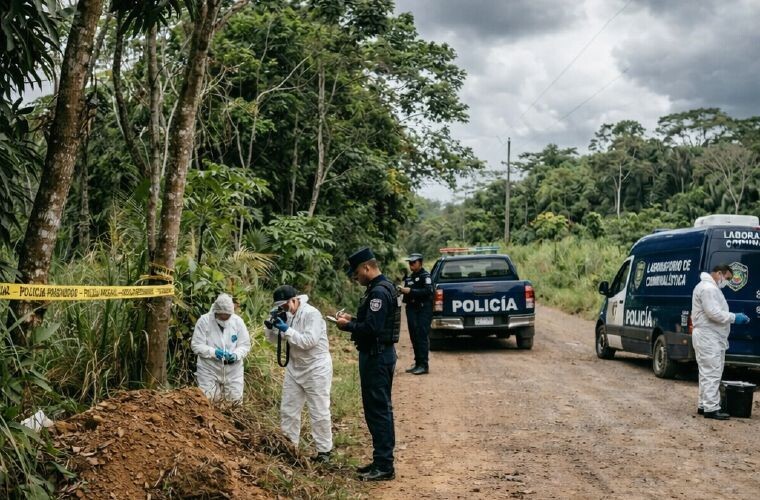 Partially Buried Body Found in Panama