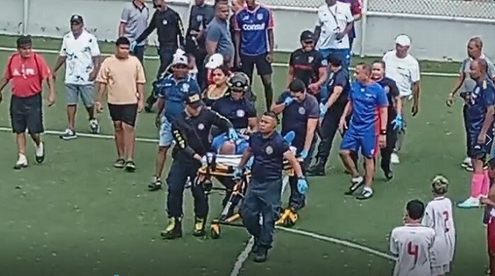 Firefighters Save Footballer from Death on Field in Panama