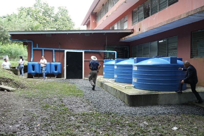 Система Coca-Cola продвигает использование дождевой воды в Панаме для 16 000 человек