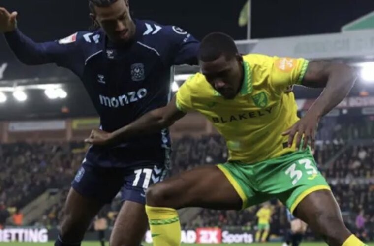 Córdoba Plays Full Match for Norwich City