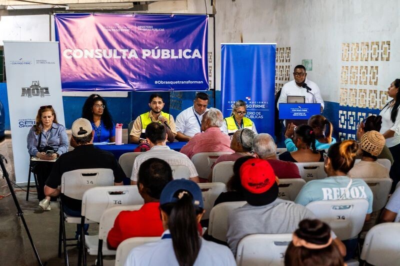 Citizen Consultation on Road Project in Colón Province