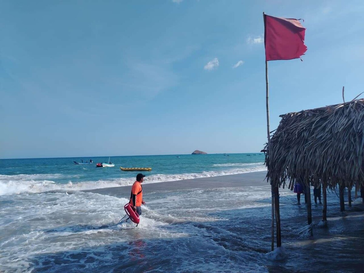 巴拿马海滩的危险状况