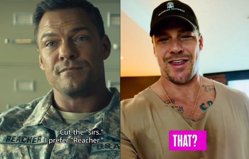 Alan Ritchson is enjoying Panama