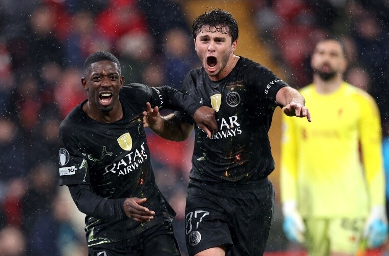 巴黎圣日耳曼大胜利物浦，晋级欧冠半决赛