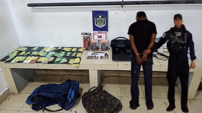 Suspect Apprehended in Panama for Shop Theft