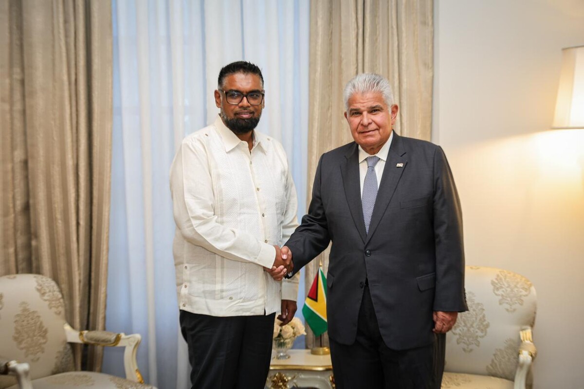Panama and Guyana Presidents Strengthen Bilateral Ties