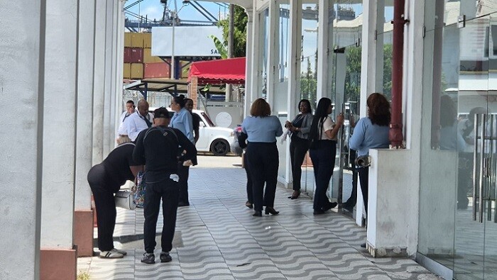 Brawl in Colón Courtroom