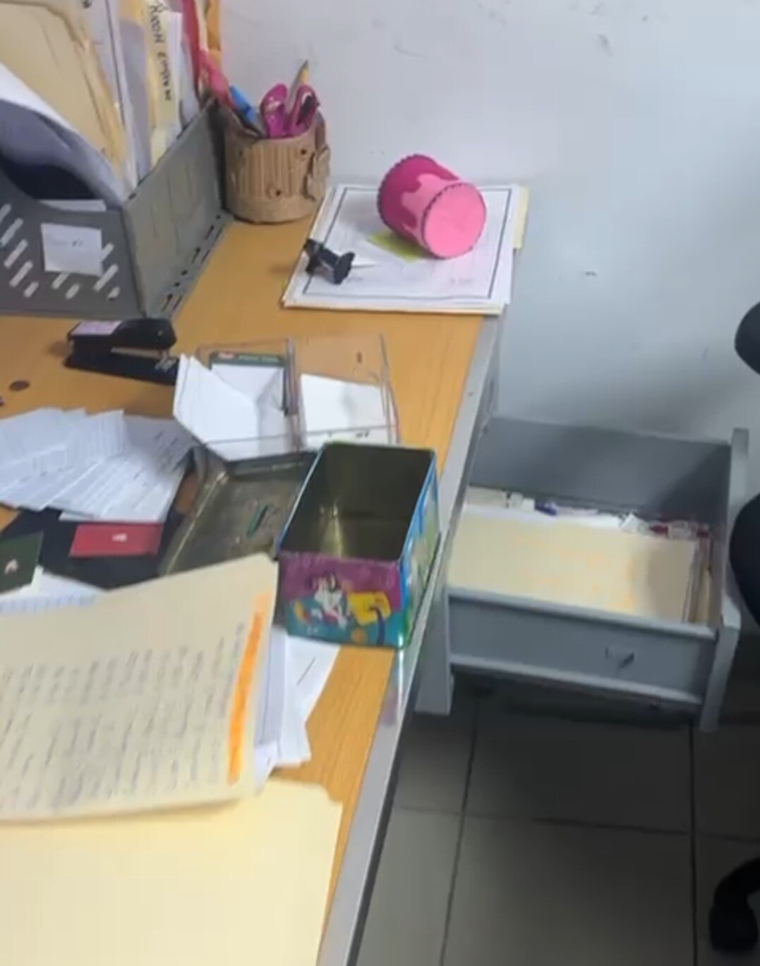 Вандалы снова разрушили колледж в Чаме