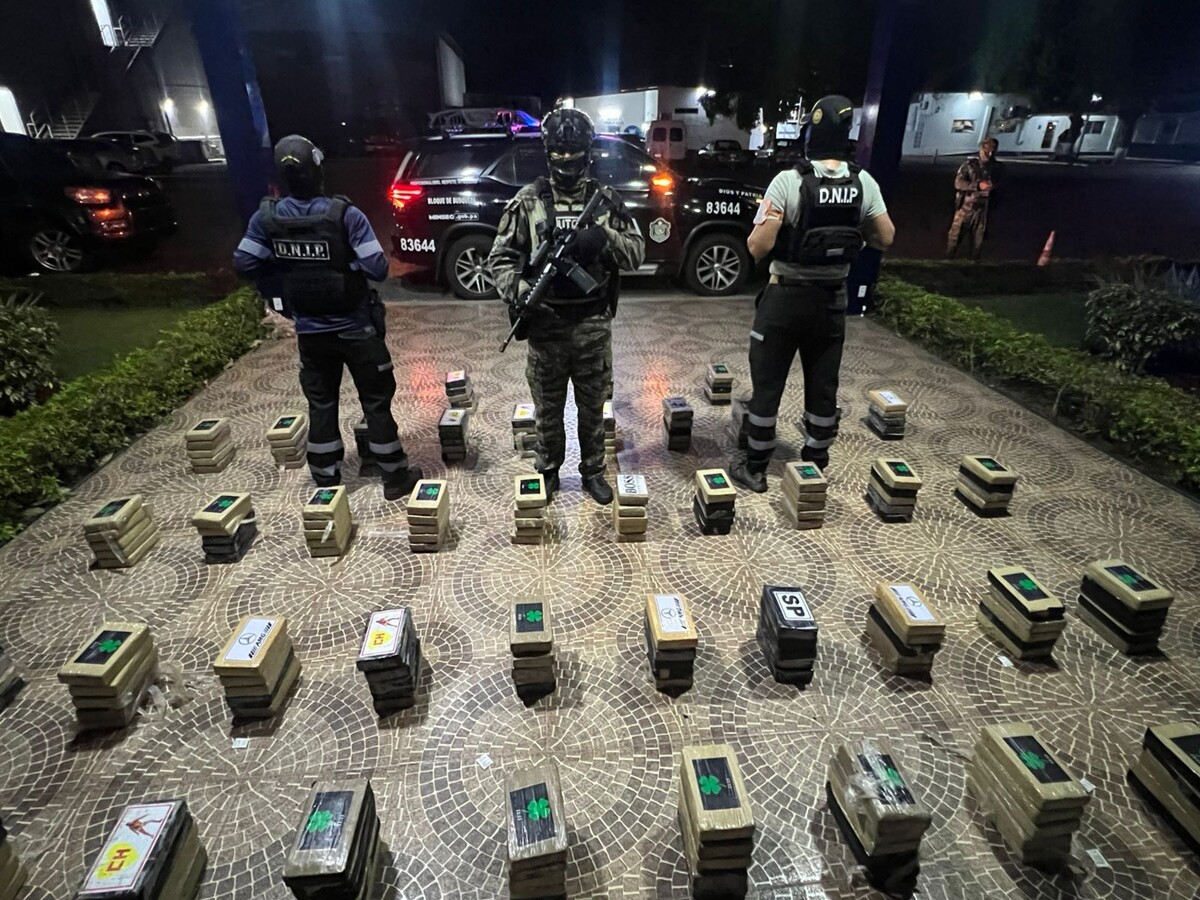 Más cocaína en puertos: en el Pacífico incautan 215 kilos