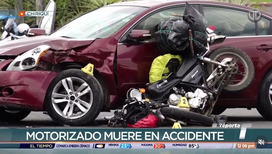 Collision Towards Boquete Results in Death