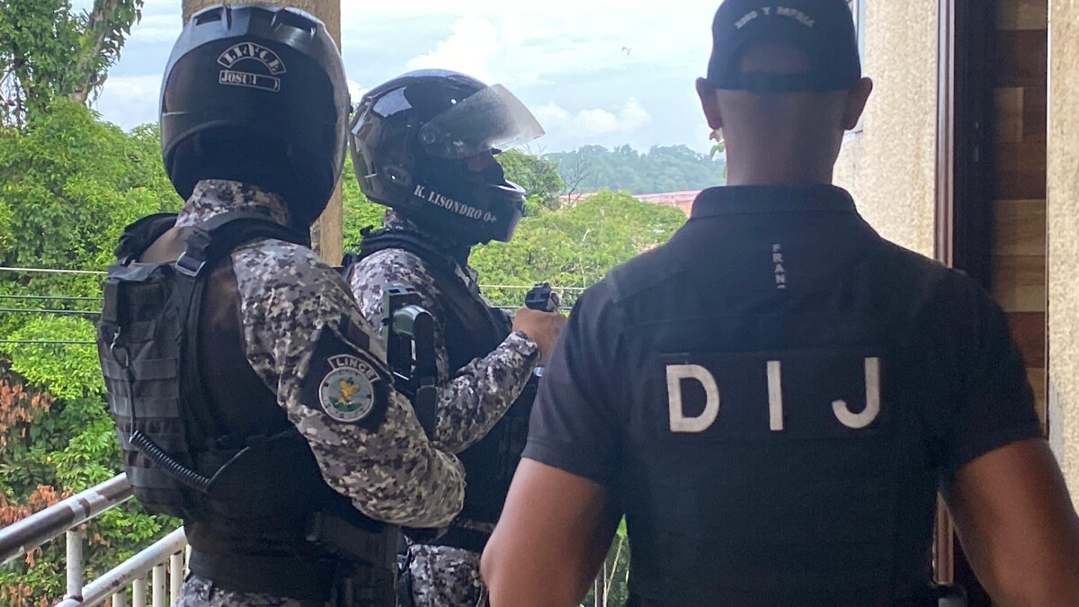 Five Apprehended in Colón for Homicide and Gang Activity