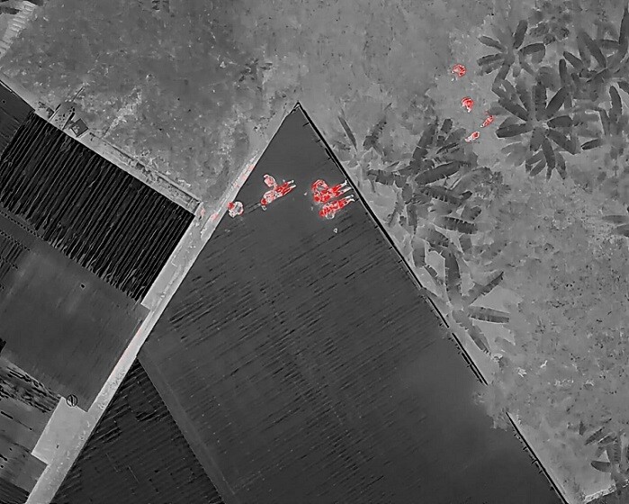 热成像无人机在巴拿马助抓获窃贼