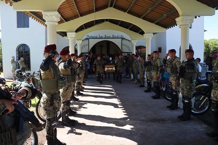Farewell with honors to Senafront sergeant, victim of a hit-and-run
