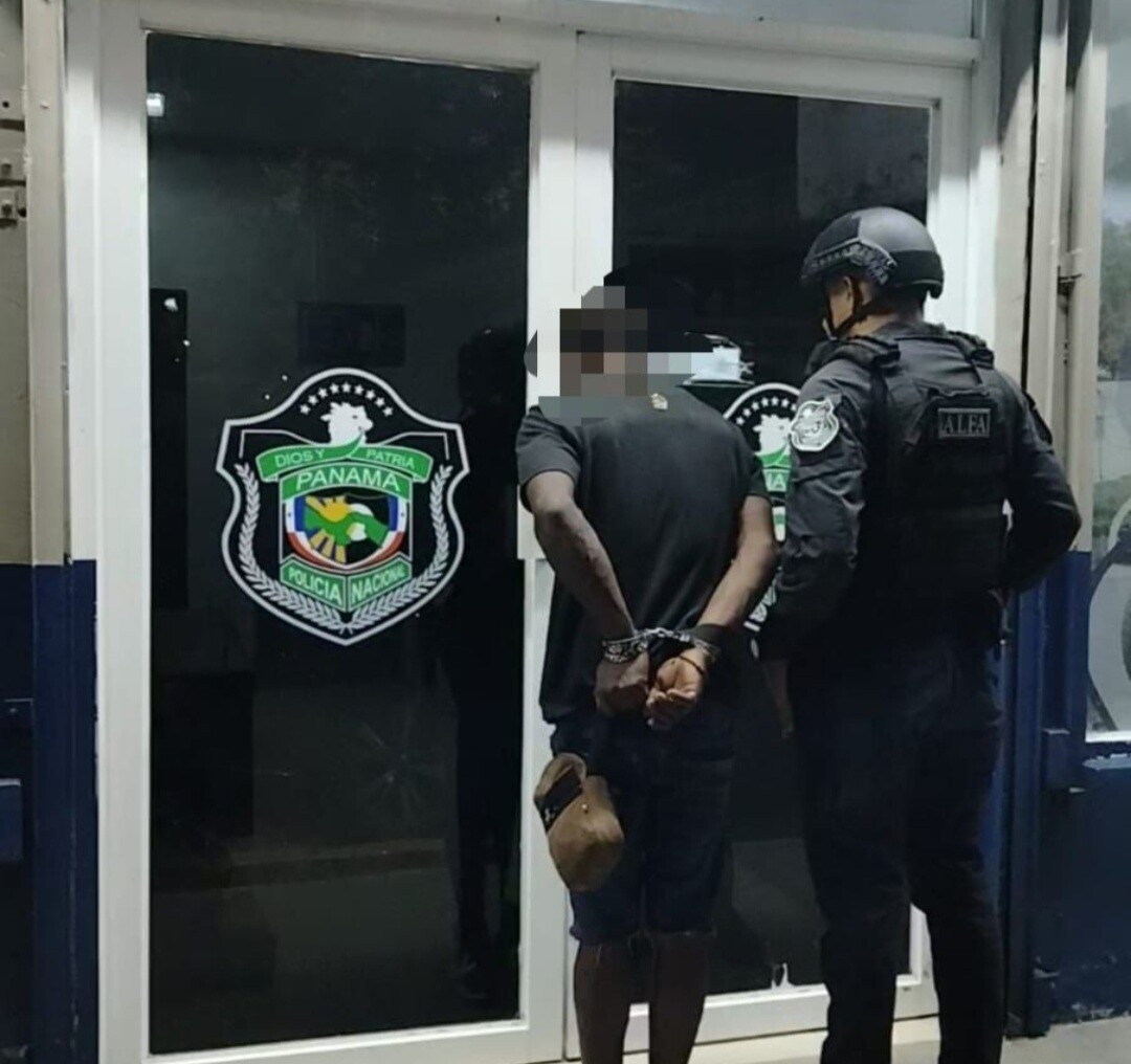 Homicide suspect detained in Colón province