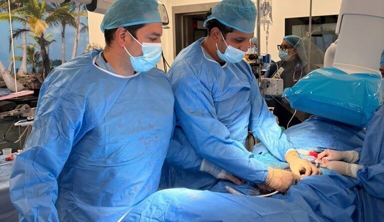 Ciudad de la Salud成功进行肺血栓清除手术