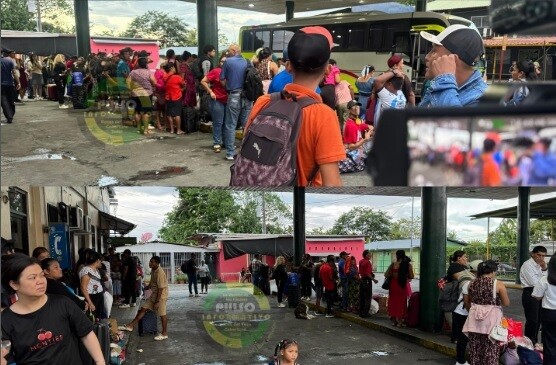 Chaos at Changuinola Transport Terminal Due to Passenger Surge