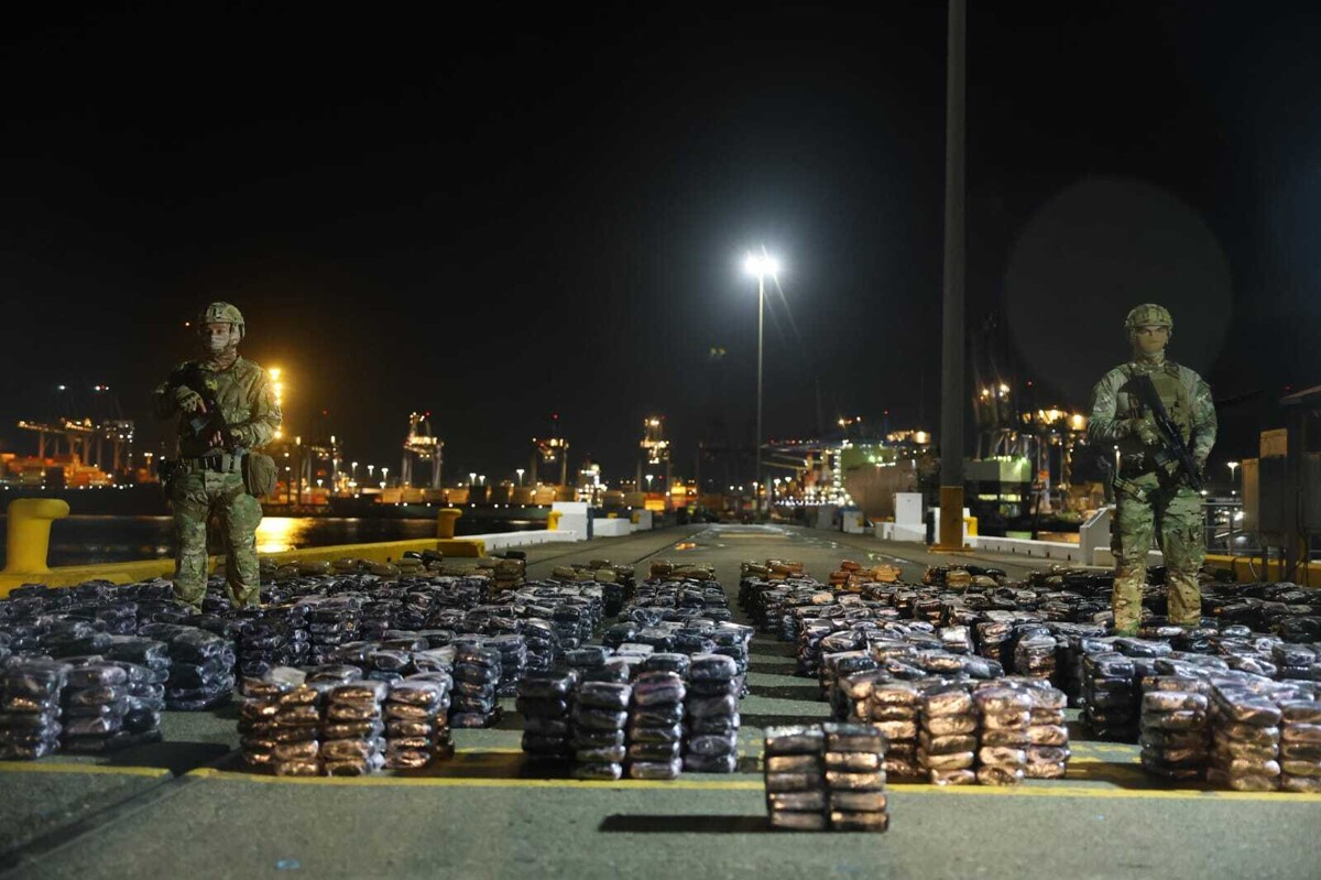 Panama Seizes Over 11 Tons of Drugs in January