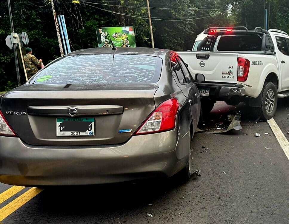 Дорожно-транспортное происшествие на дороге к парку Summit