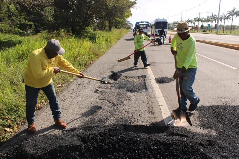 MOP intensifies road maintenance in Los Santos