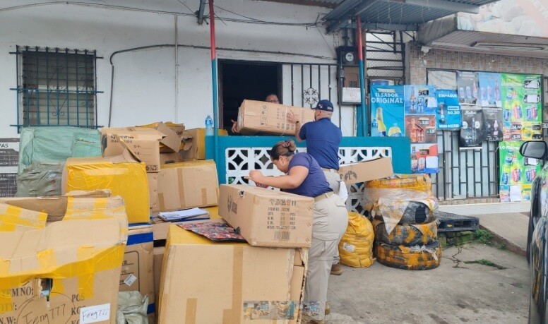 Customs Stops Smuggling in La Chorrera