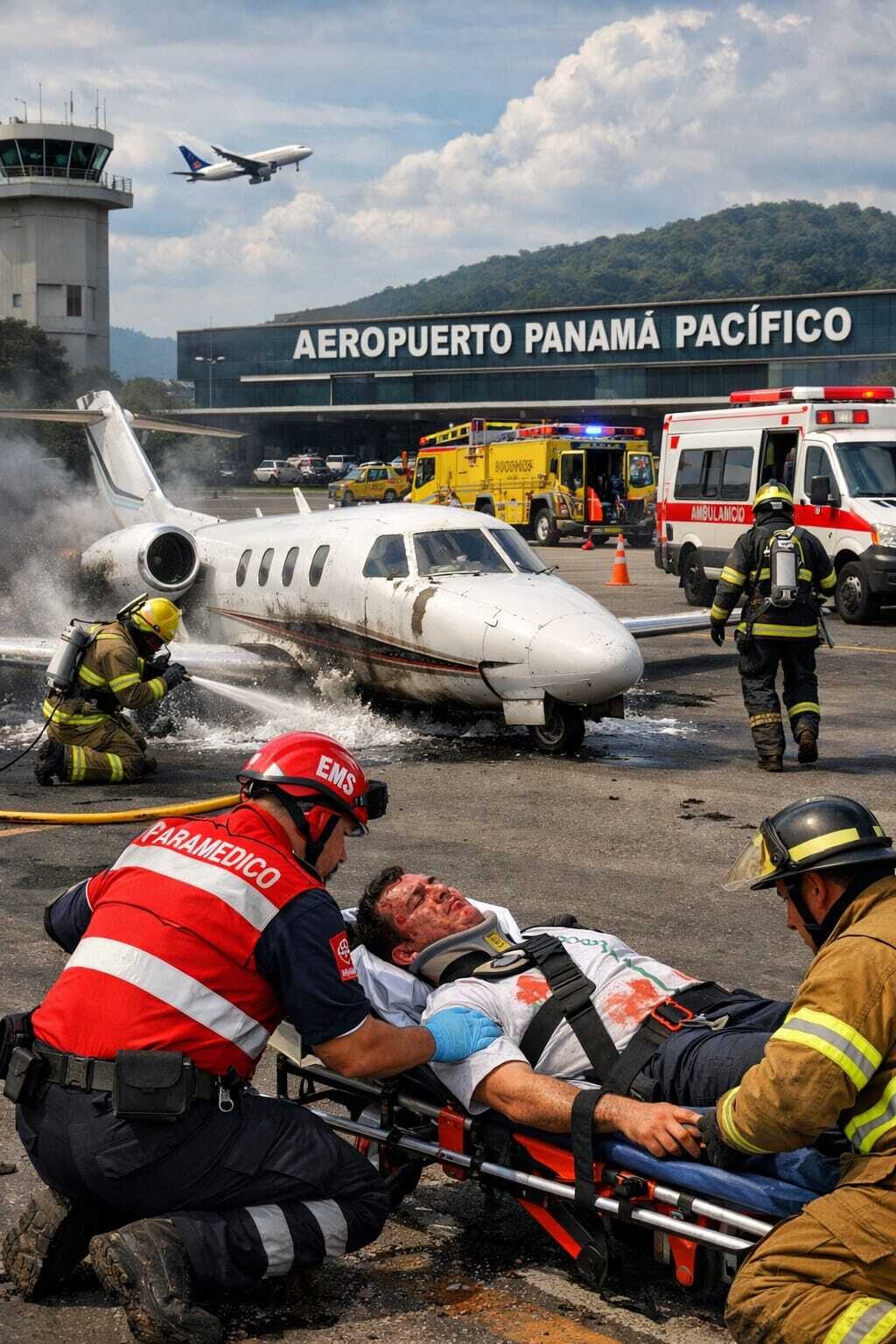 Emergency landing at Panama Pacific triggers aviation alert