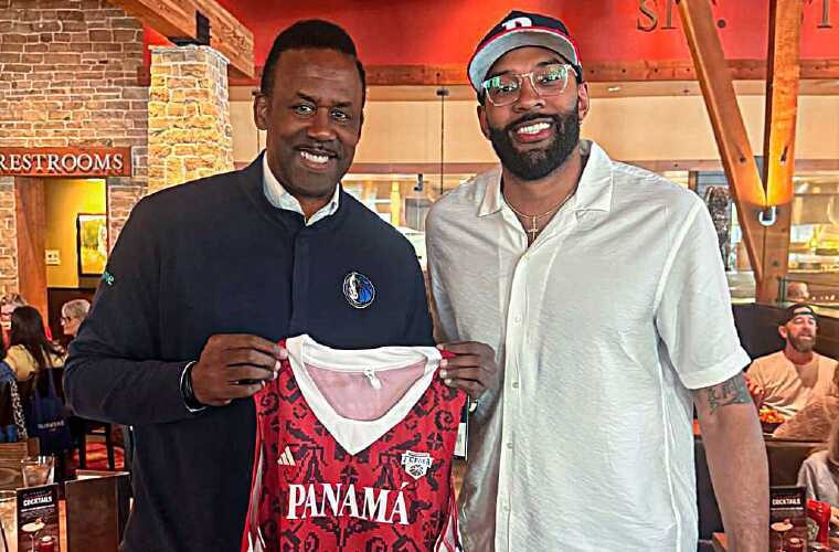 Fepaba Meets Basketball Legend Rolando Blackman